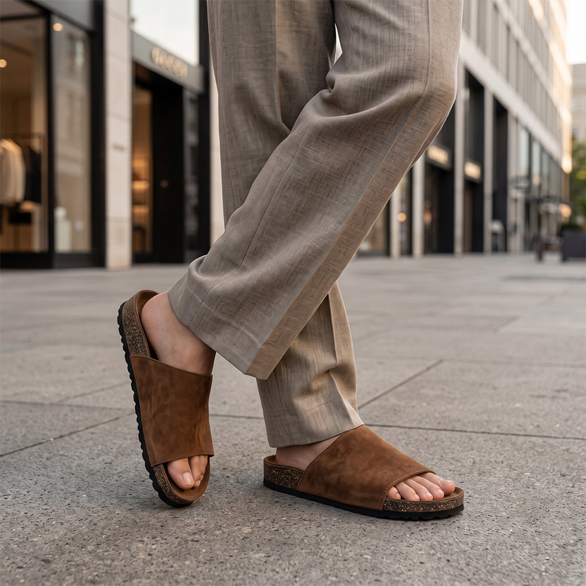 The Core Suede Slide