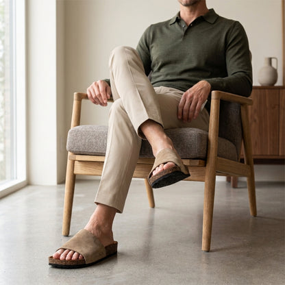 The Core Suede Slide