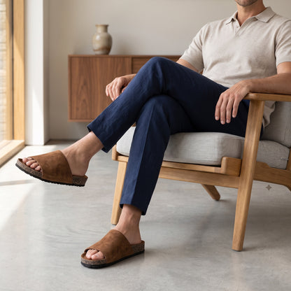 The Core Suede Slide