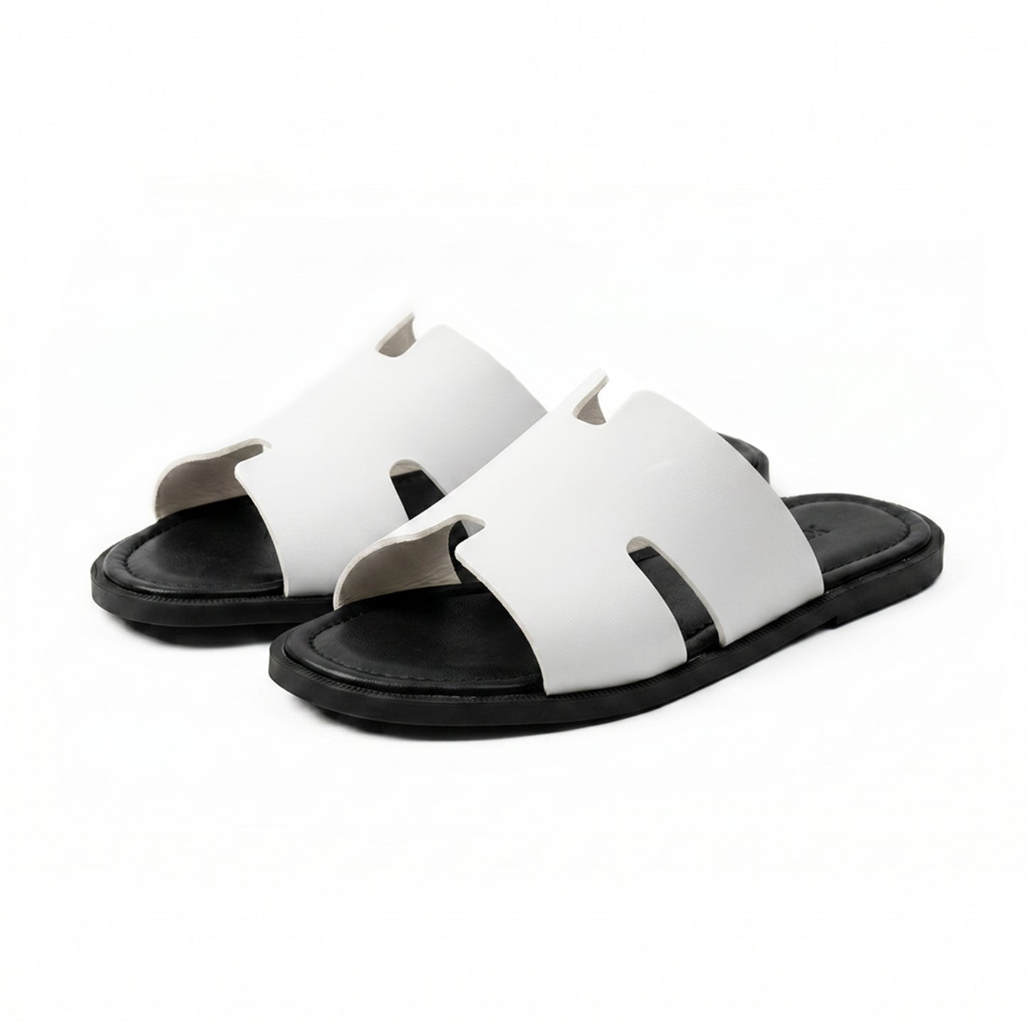 Midnight Ease Slides In White