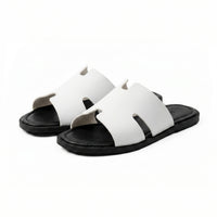 Midnight Ease Slides In White