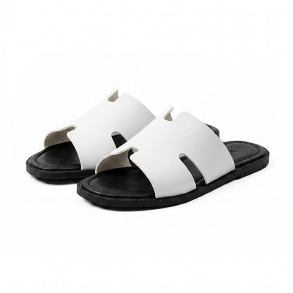 Midnight Ease Slides In White