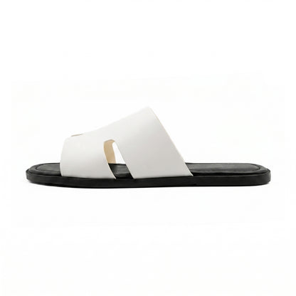 Midnight Ease Slides In White