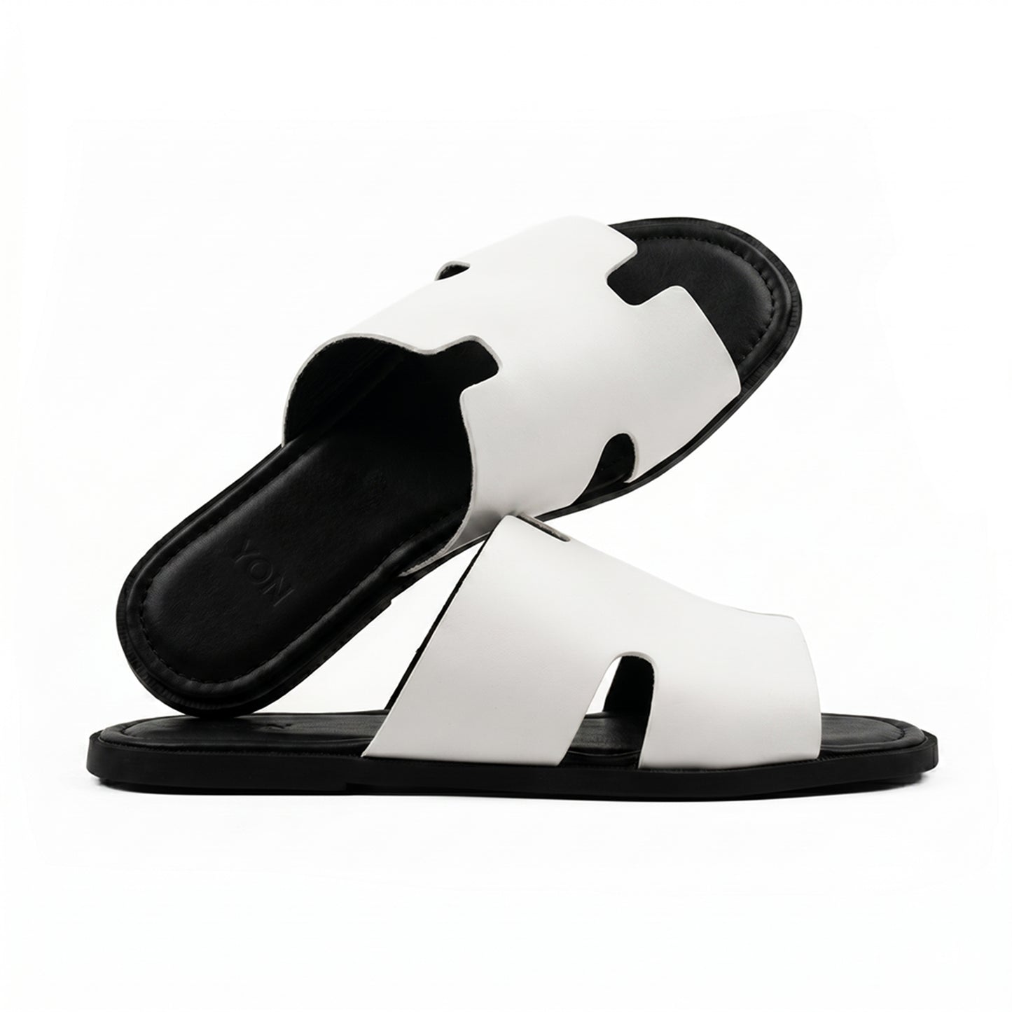 Midnight Ease Slides In White
