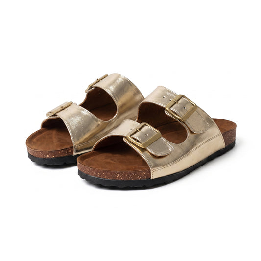 Aurelia Buckle Slippers