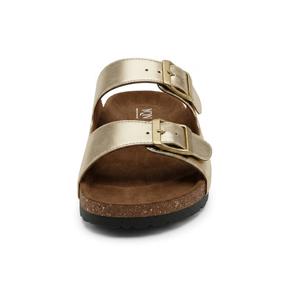 Aurelia Buckle Slippers