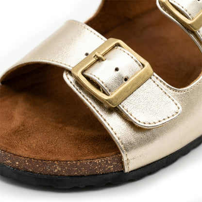 Aurelia Buckle Slippers