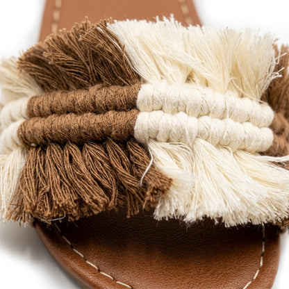 Sahara Macrame Slippers